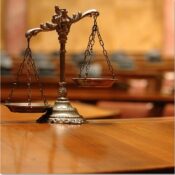 Scales on Table